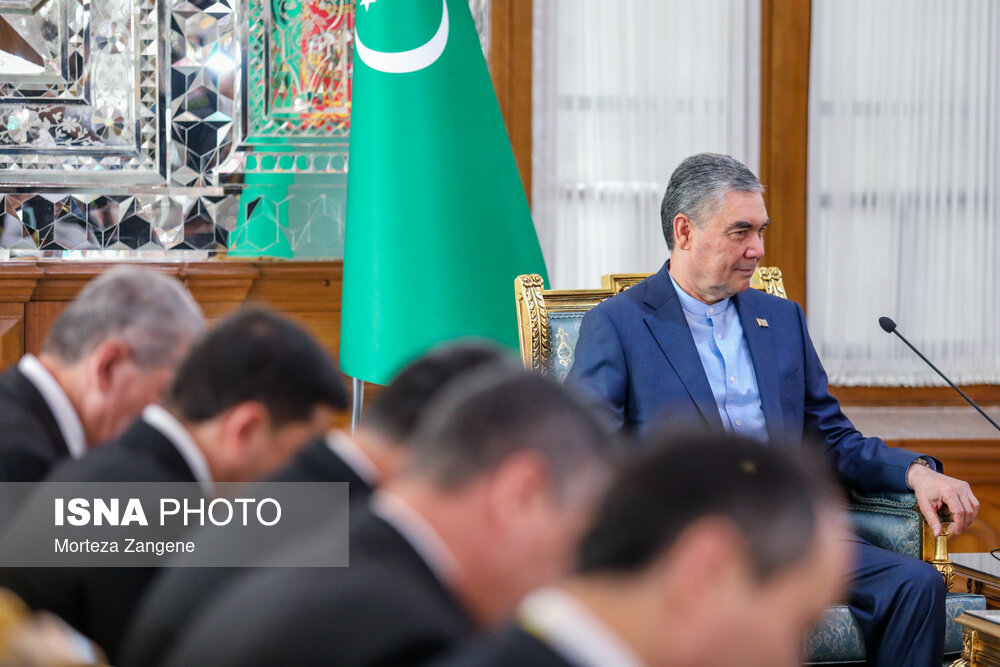 دیدار رهبر ملی ترکمنستان با قالیباف