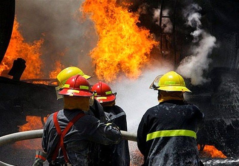 آتش سوزی در برج ۳۰ طبقه شهید خرازی