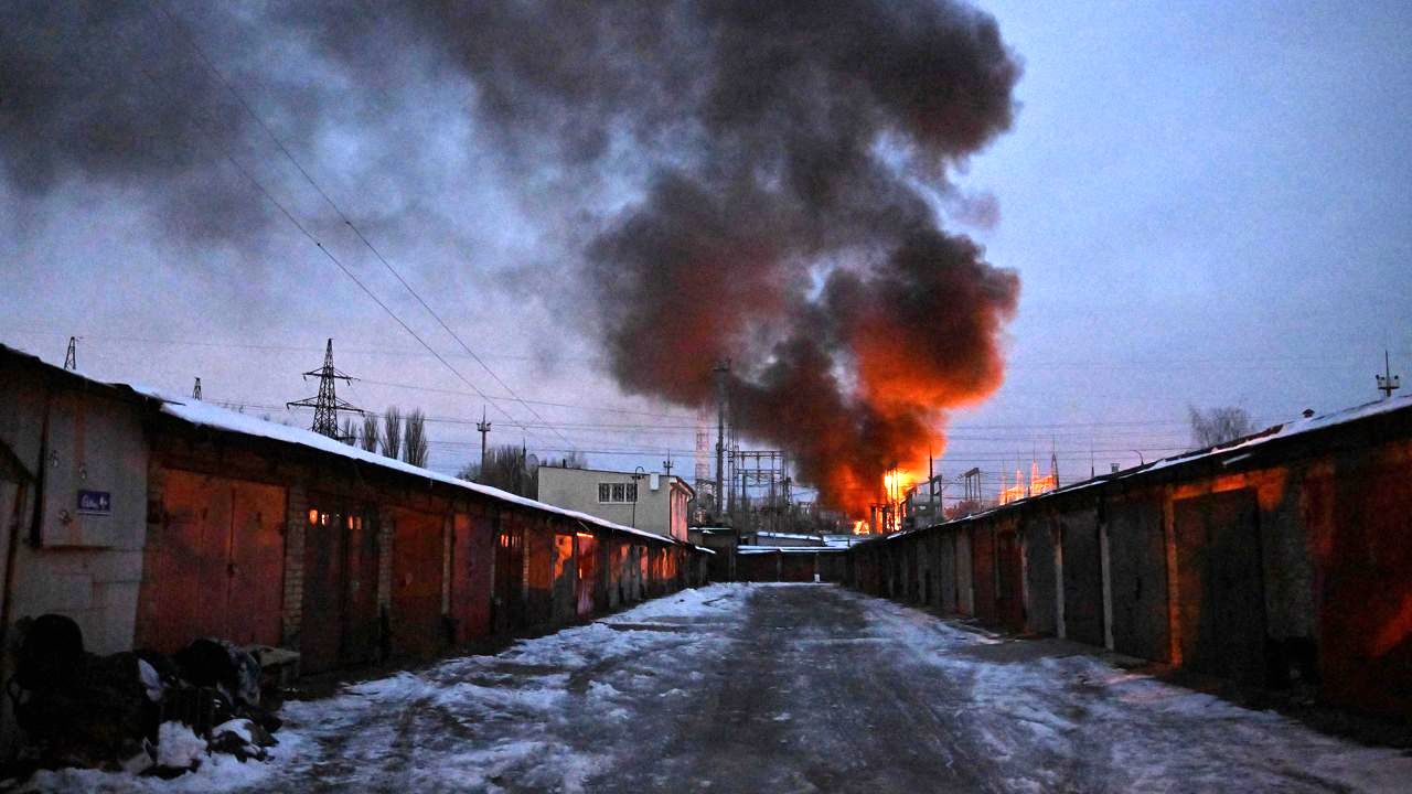 حمله اوکراین به زیرساخت‌های انرژی در دونتسک