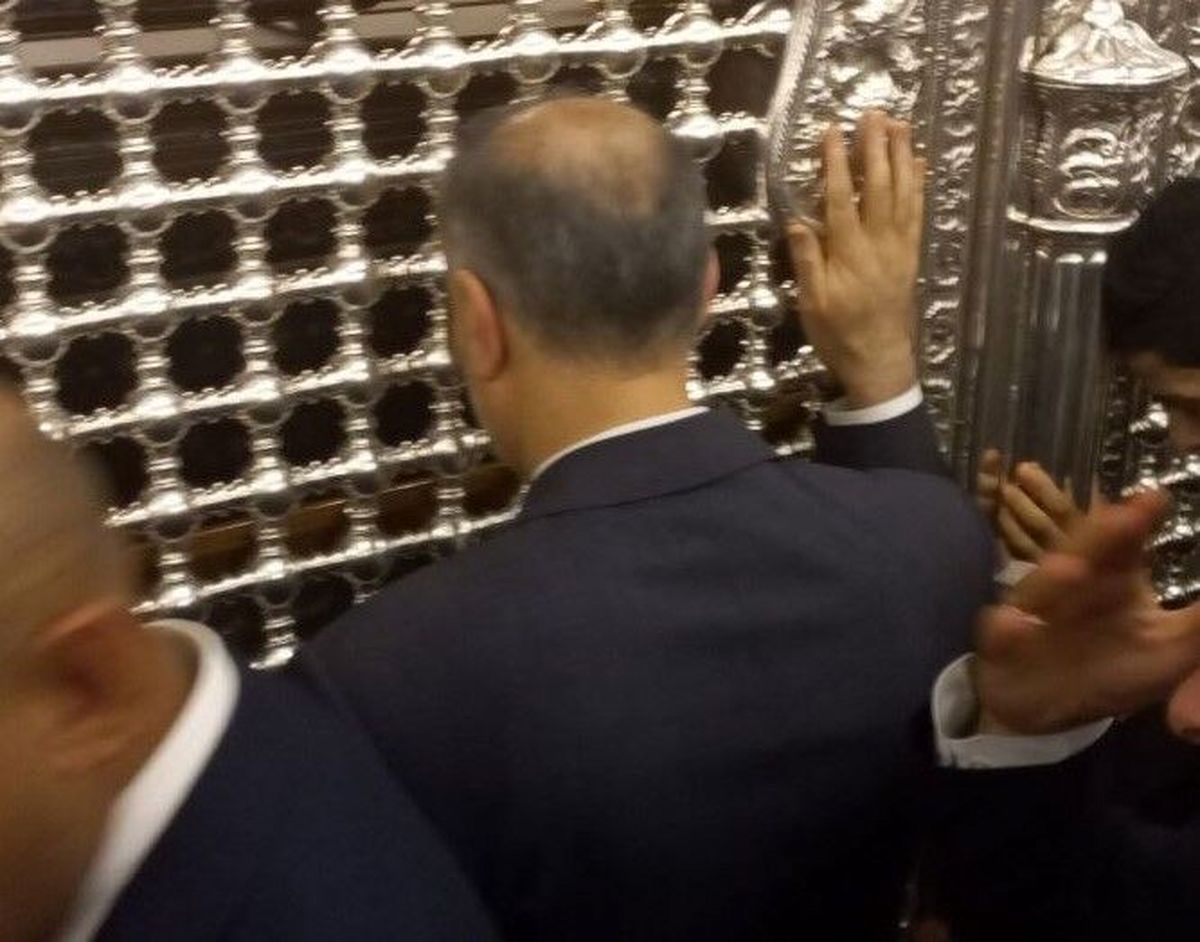 امیرعبداللهیان به زیارت امامین کاظمین(ع) رفت