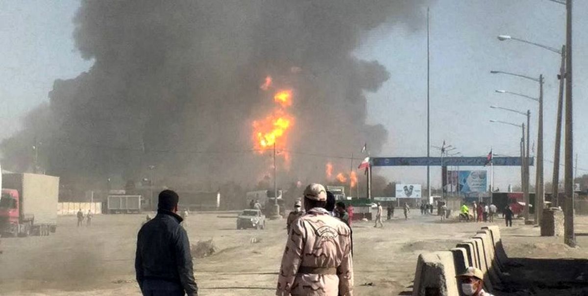 جزئیات تازه از آتش‌سوزی در گمرک مرزی دوغارون