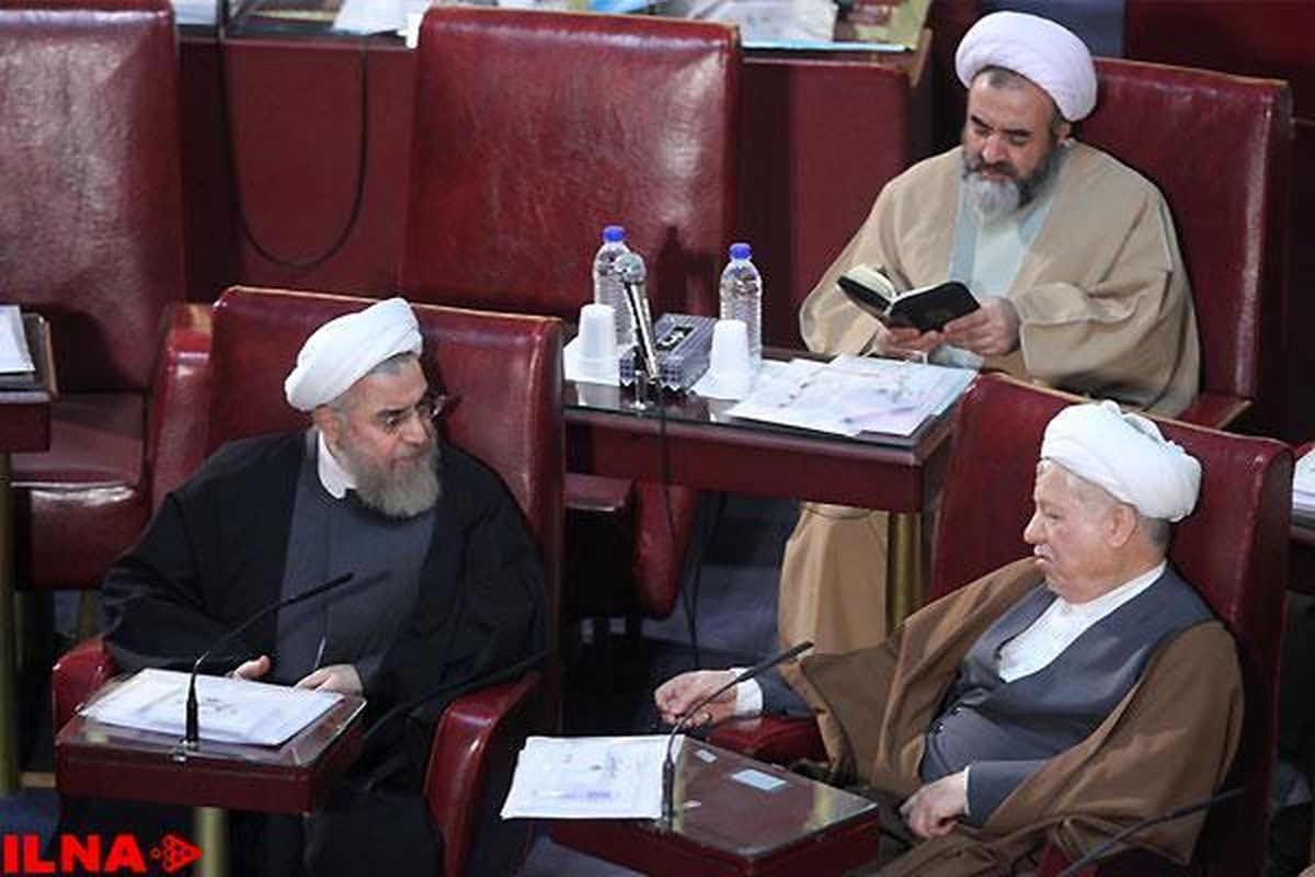 عکس/هاشمی و روحانی در اجلاس‌خبرگان