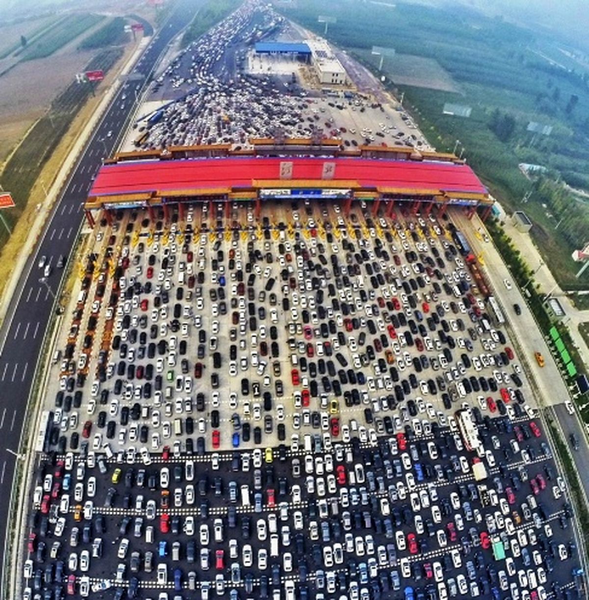 ترافیک چینی ! +عکس