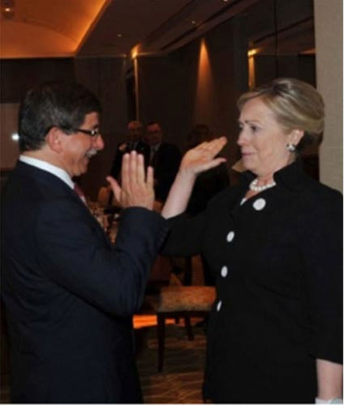 عکس/ ذوق‌زدگی خانم وزیر