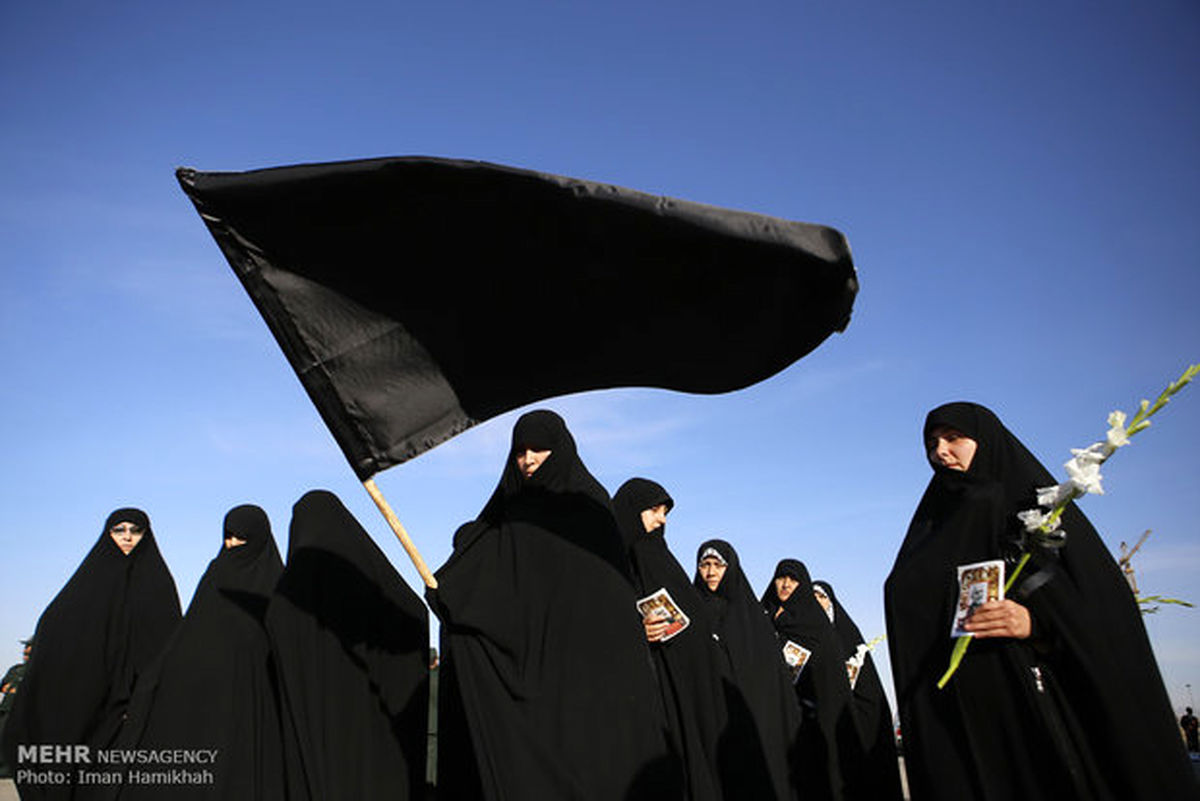 تصاویر: استقبال از پیکر سردار  همدانی در همدان