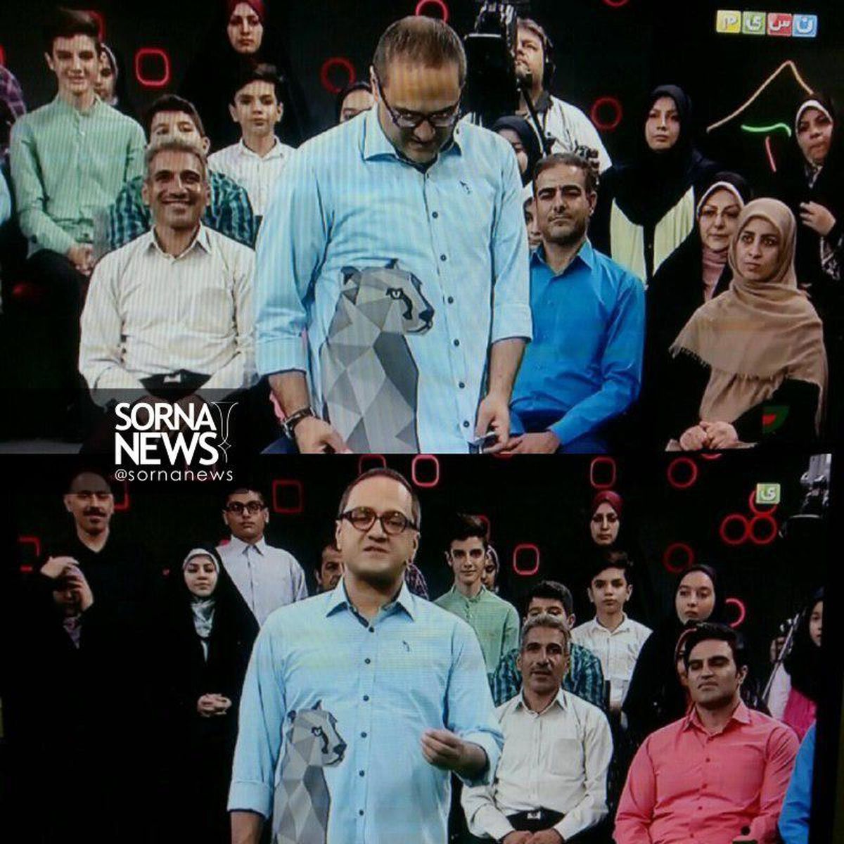 عکس: لباس متفاوت رامبد جوان در برنامه دیشب «خندوانه»