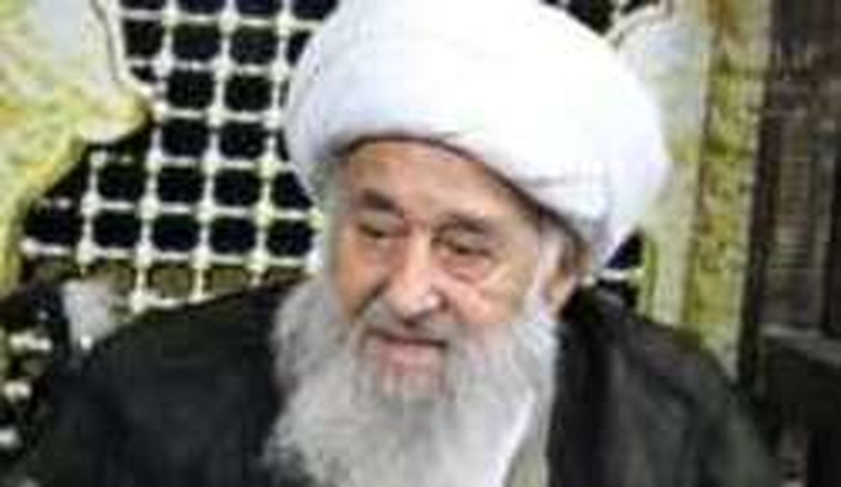 آیتالله نصرالله شاهآبادی در بیمارستان بستری شد +عکس