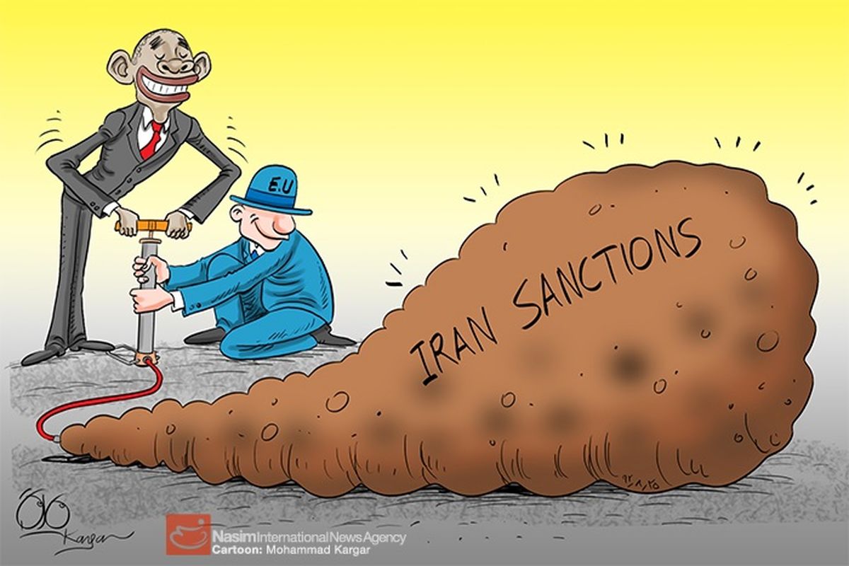 چماق"اتحادیه‌اروپا"ساخت"آمریکا"/عکس