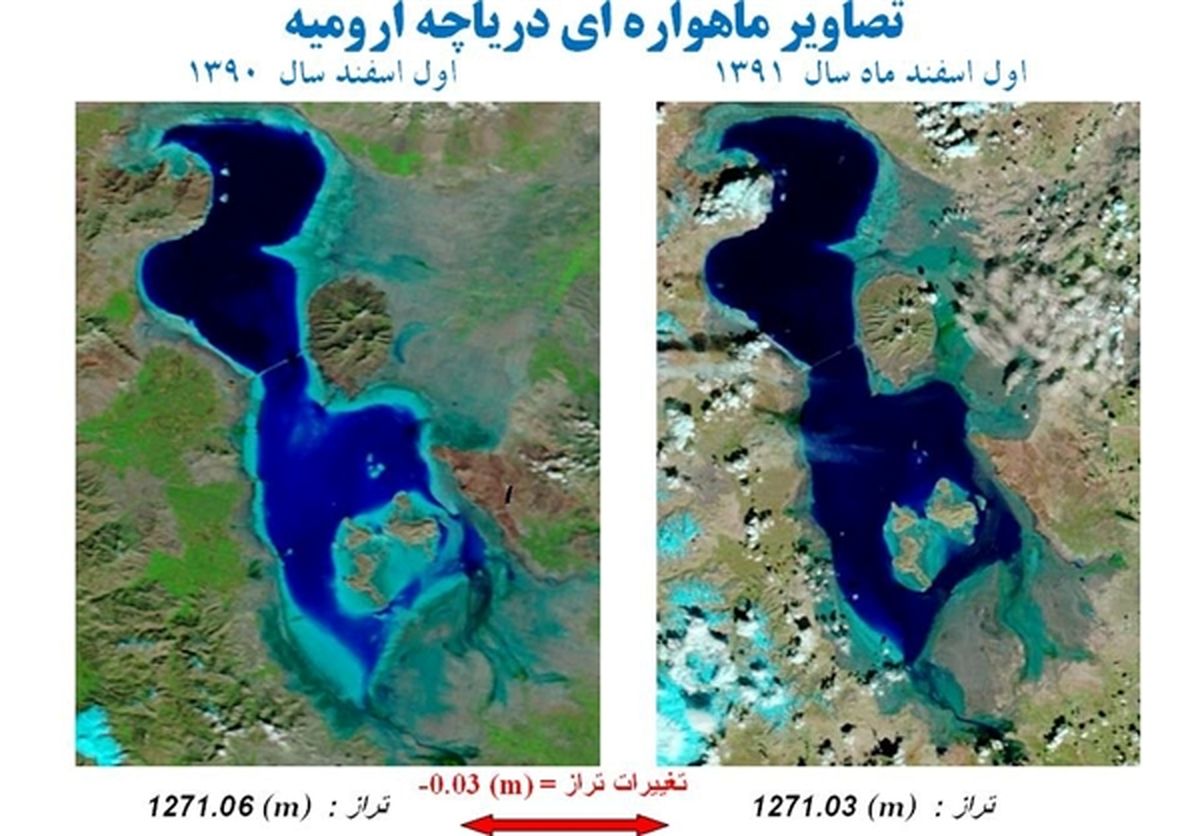 مرگ دریاچه ارومیه فرارسید/ تصاویر
