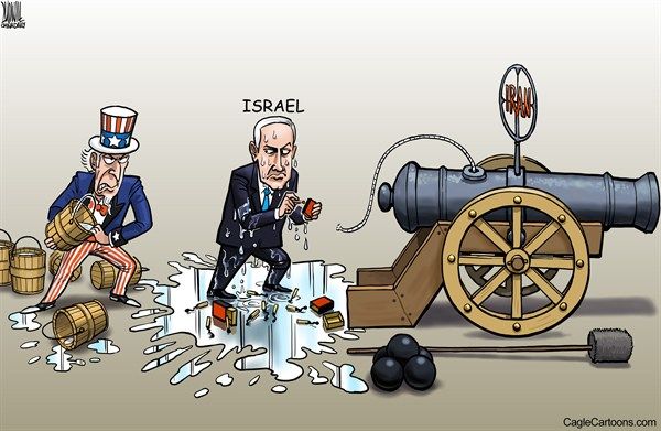 کاریکاتور/ نمی‌گذارم حمله کنی!