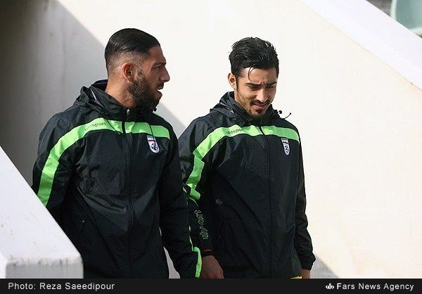 تمرین بانشاط تیم ملی فوتبال/تصاویر