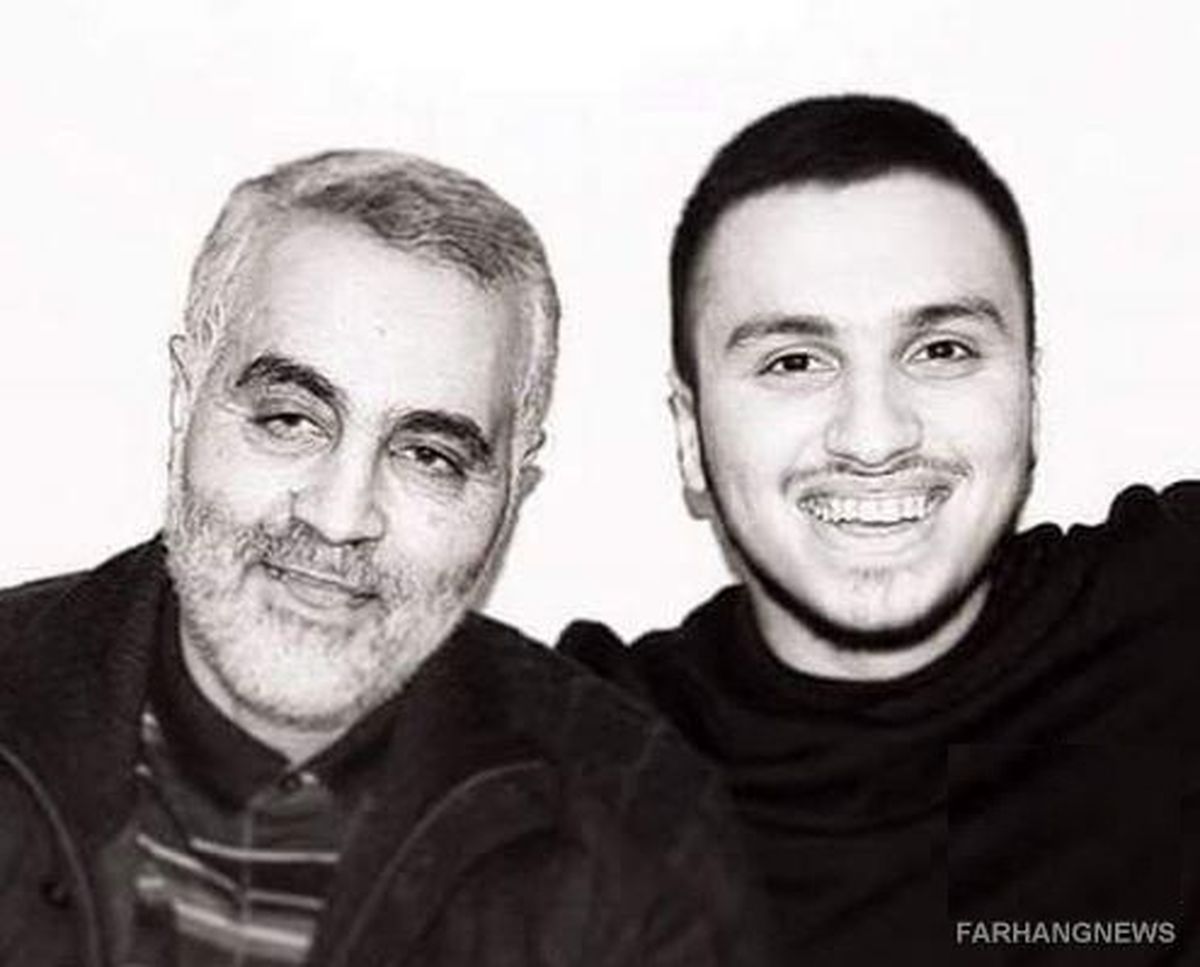 تصویر دیده نشده ازحاج قاسم و جهاد مغنیه