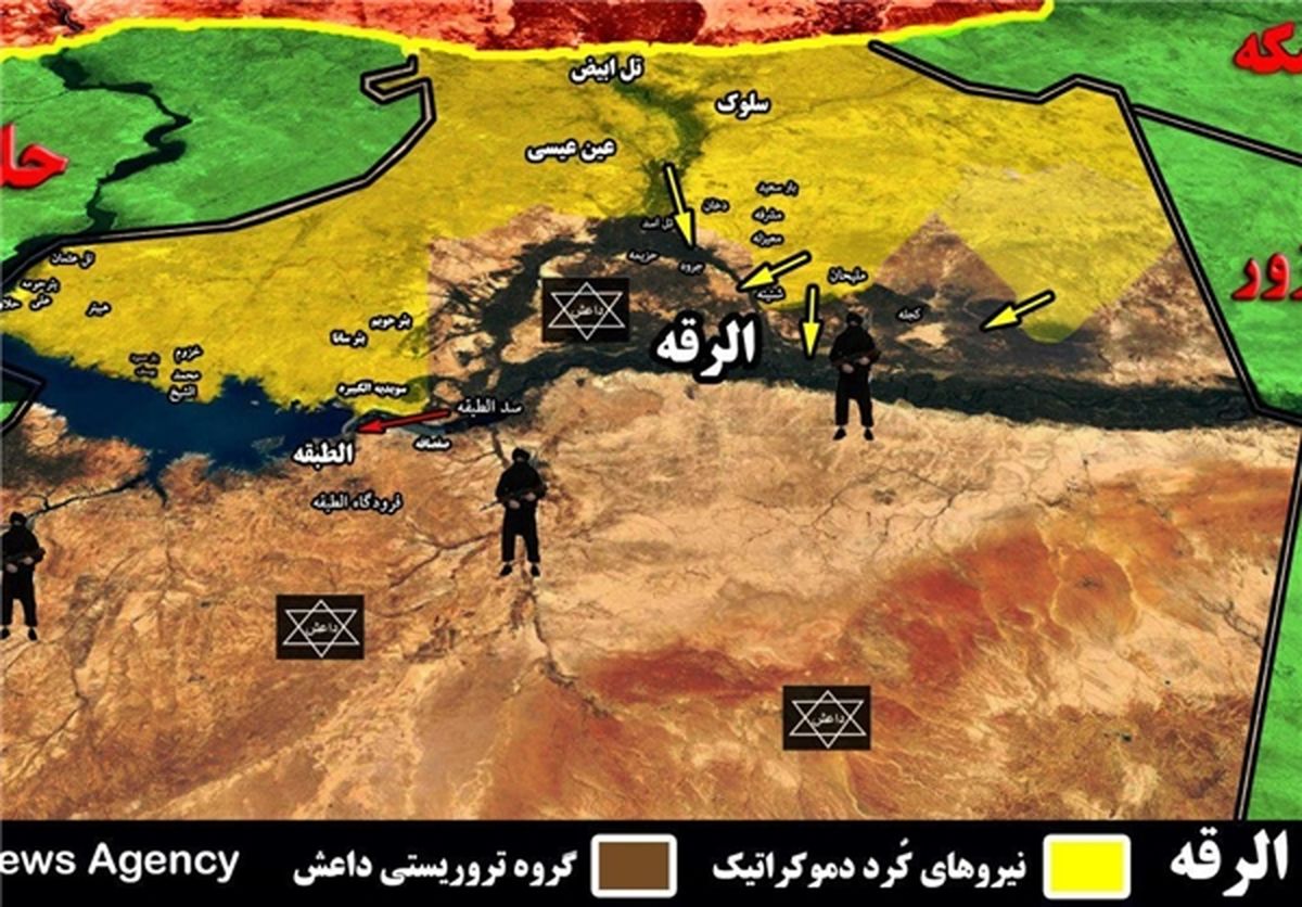 کردهای سوریه مسیر داعش را مسدود کردند