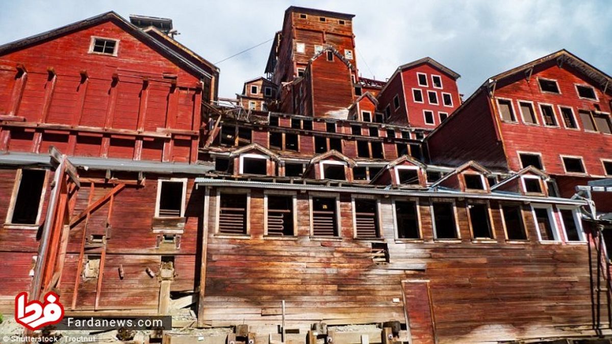 تصاویر: ساختمان چوبی بزرگترین معدن متروکه مس جهان