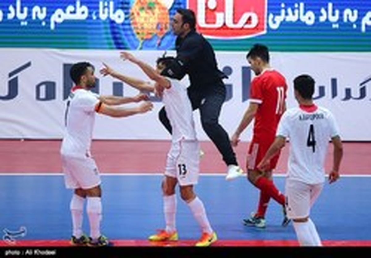 پیروزی دوباره فوتسالیست‌های ایران مقابل بلاروس