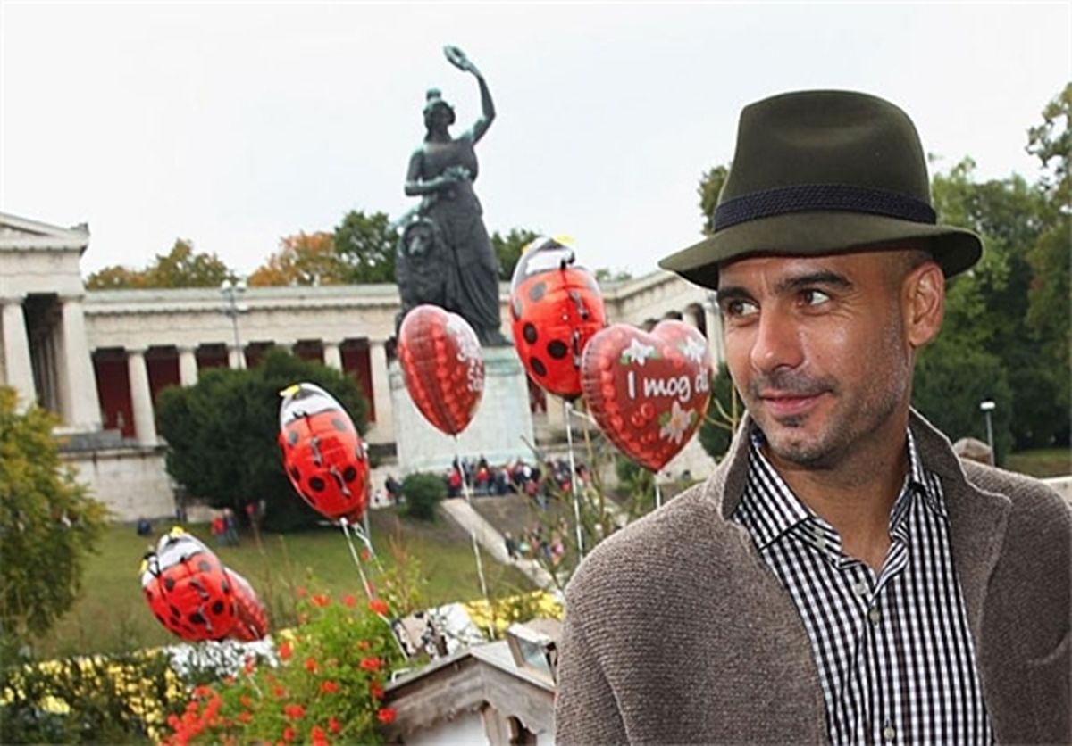 گواردیولا در جشن اکتبر باوارایی ها/عکس