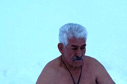 عکس: مرد برفی در ارتفاعات شمشک!