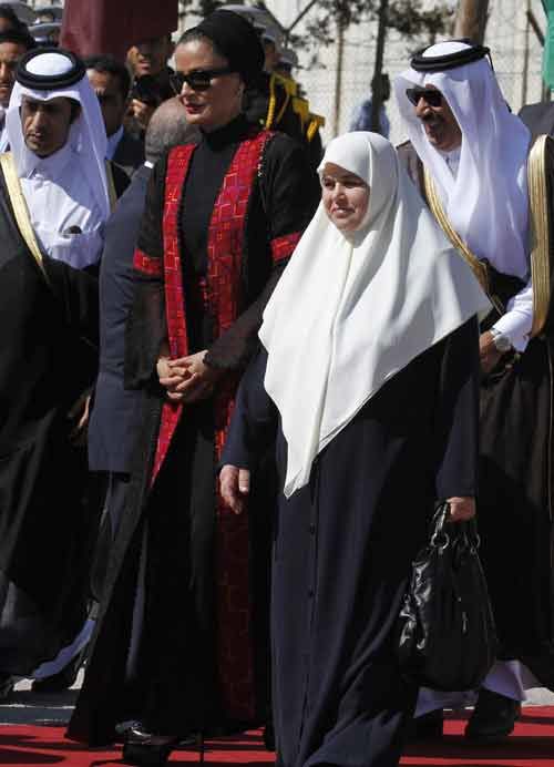 بانوی اول غزه / عکس