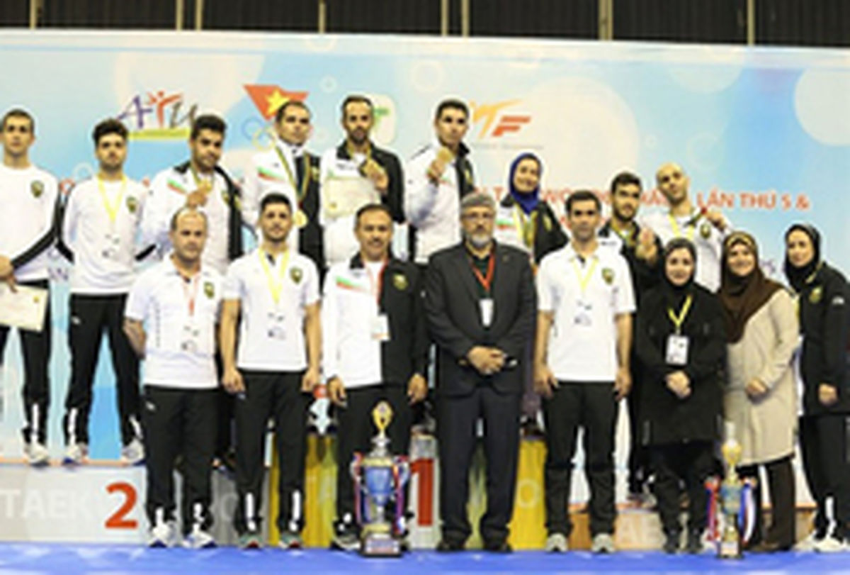 قهرمانی آسیا در انحصار پاراتکواندوکاران ایرانی