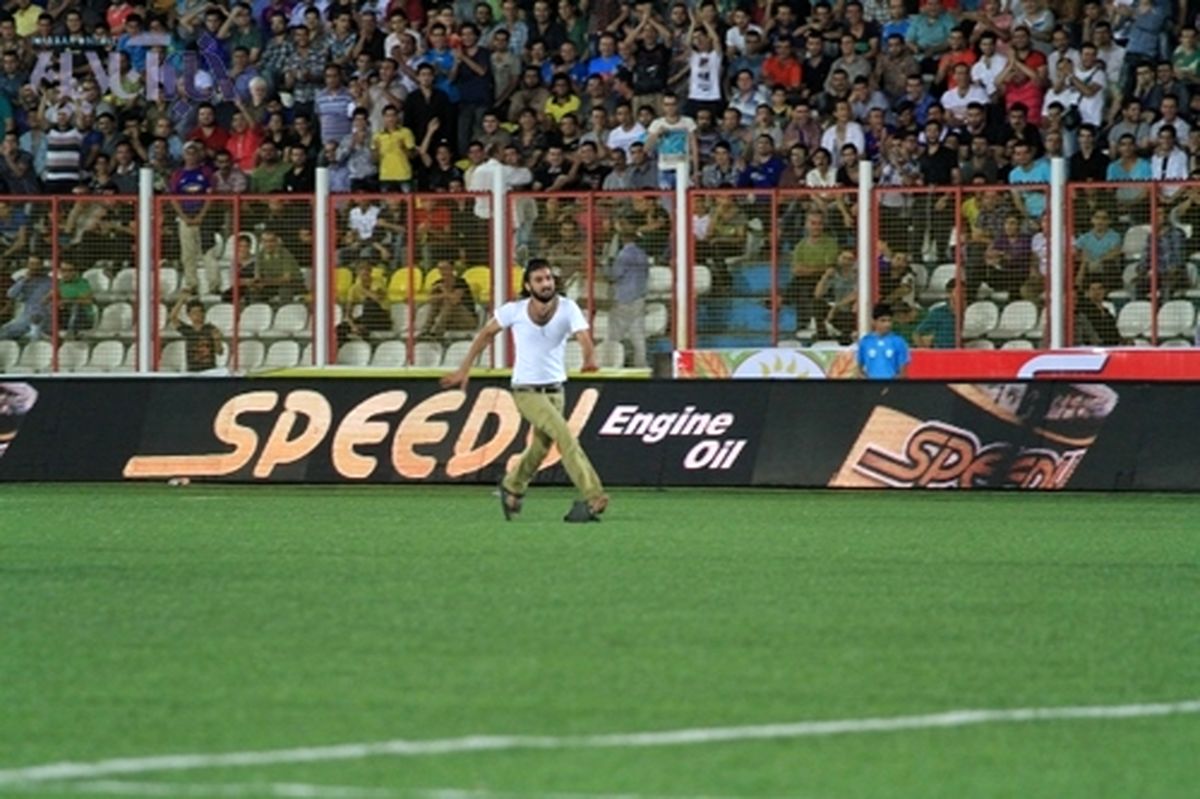 حضور جیمی‌جامپ در بازی داماش/عکس