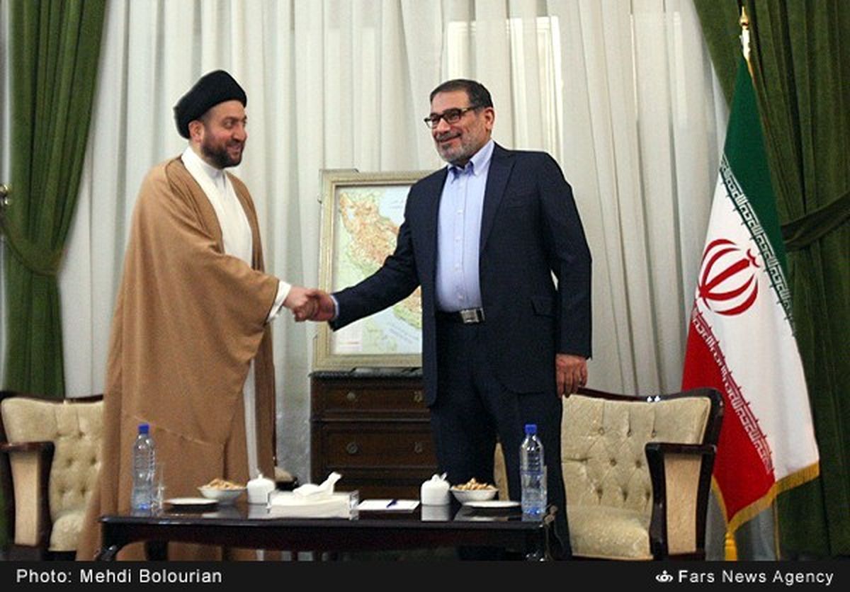 دیدار شمخانی با عمار حکیم در تهران