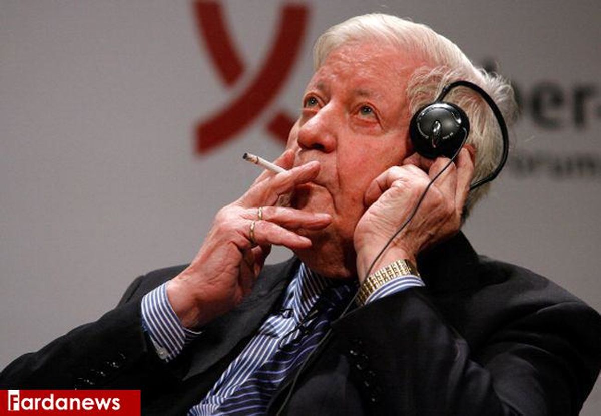 صدراعظم سیگاری آلمان درگذشت+عکس