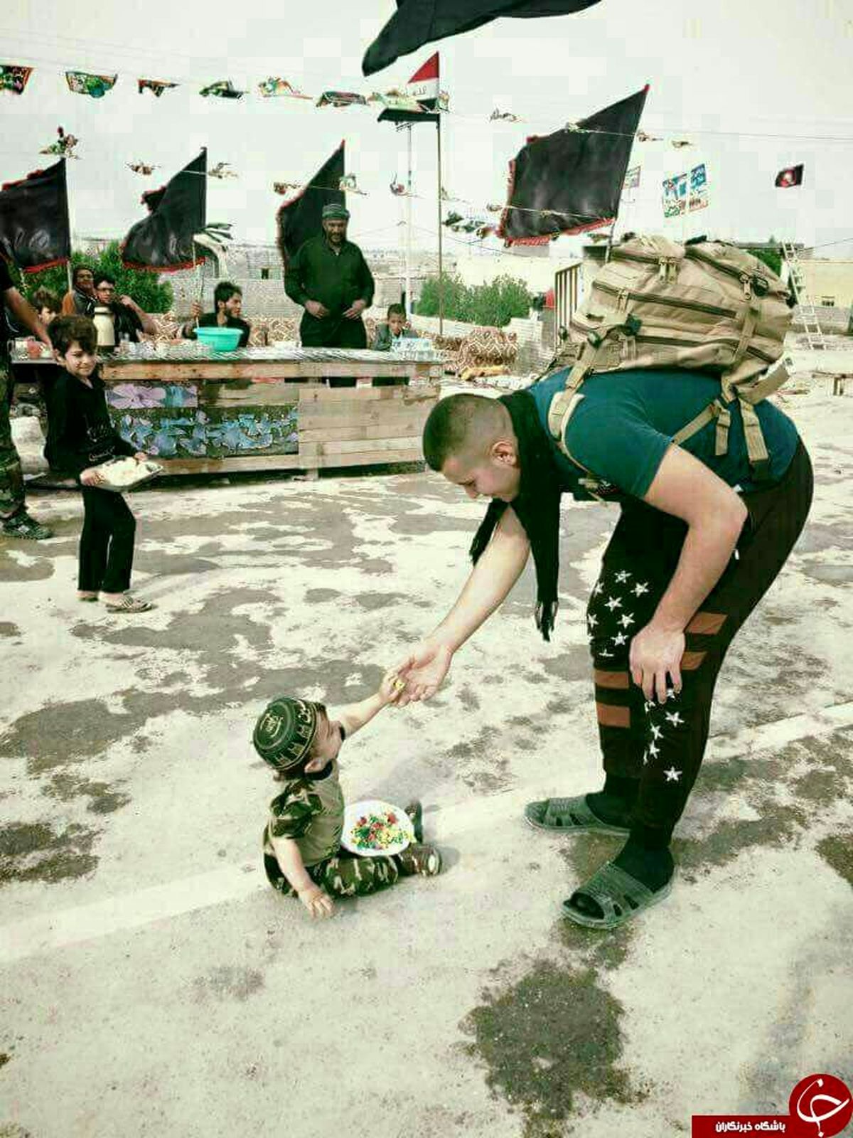 کوچکترین خادم الحسین (ع)+عکس