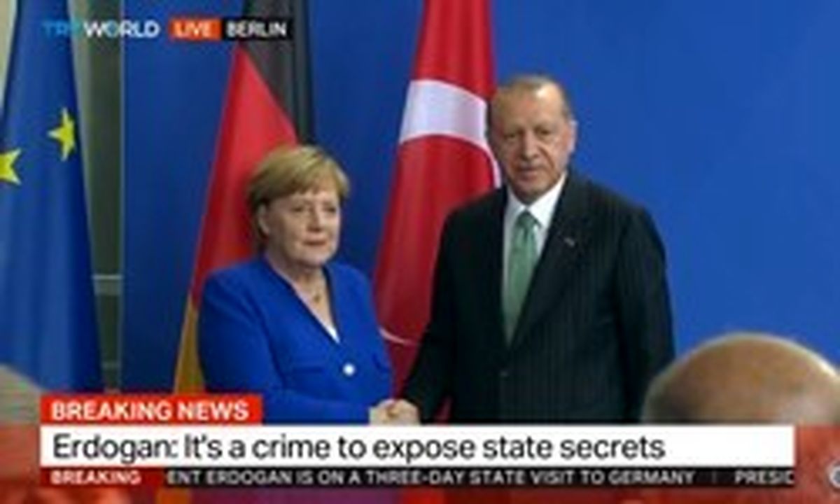 اردوغان: رویکرد مشابهی با آلمان درباره سوریه داریم