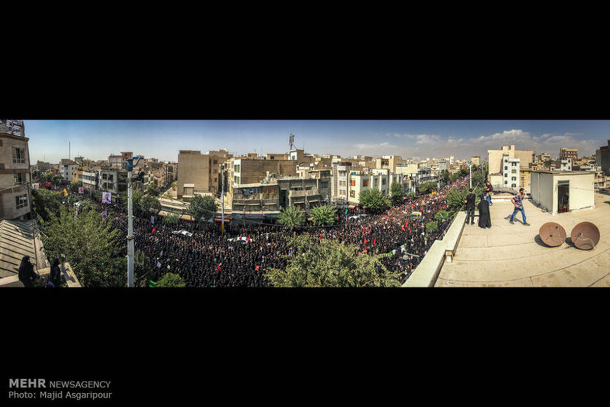 گزارش تصویری: مراسم تشییع شهید محسن حججی