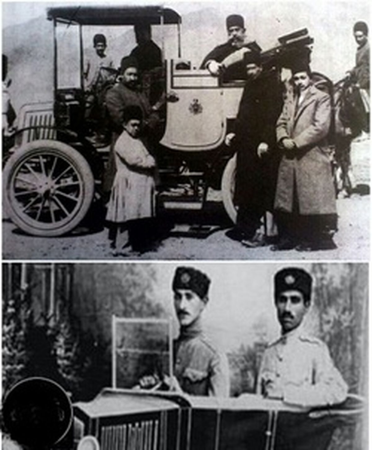 راننده مظفرالدین شاه! +عکس