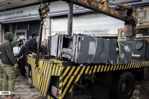 تصاویر: خسارات اغتشاشات سه روز گذشته به اموال عمومی در البرز