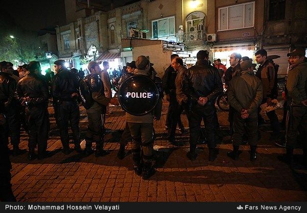 تصاویر: انفجار در بازار تهران