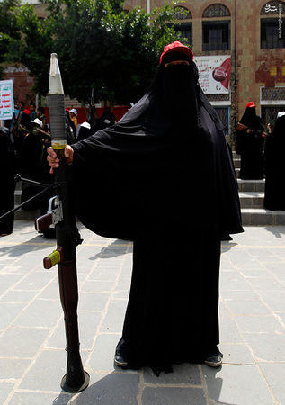 تصاویر: نظامیان زن یمن