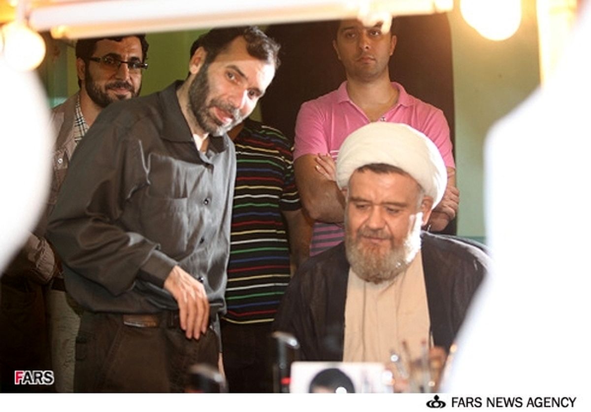 «اکبر عبدی» در نقش یک روحانی/ عکس