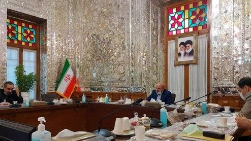 پاسخ عسکری به شایعه سازیها درباره ابتلای قالیباف به کرونا +عکس