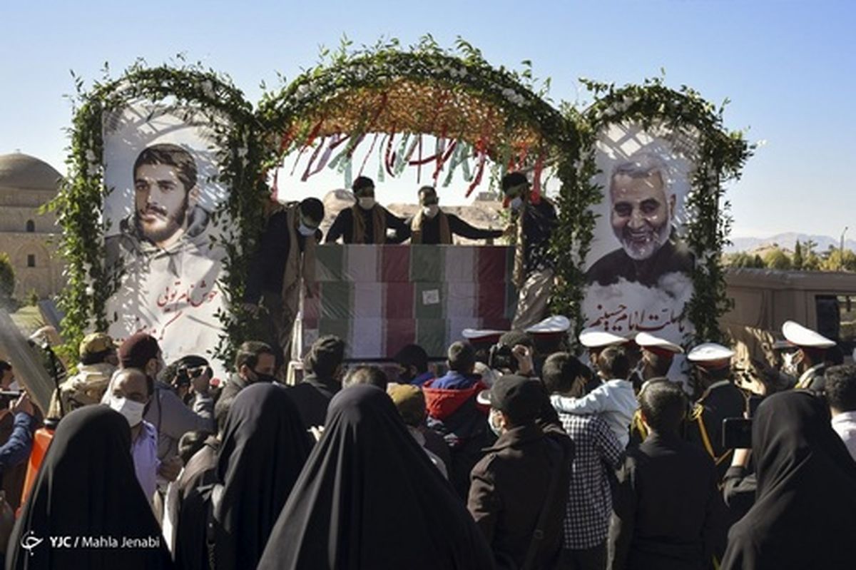 تصاویر: استقبال از هفت شهید گمنام - کرمان