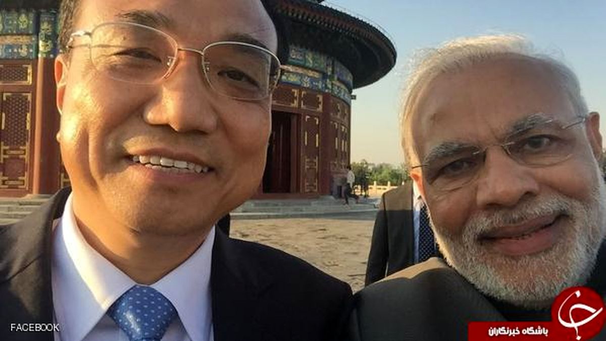 سلفی سران چین و هند/عکس