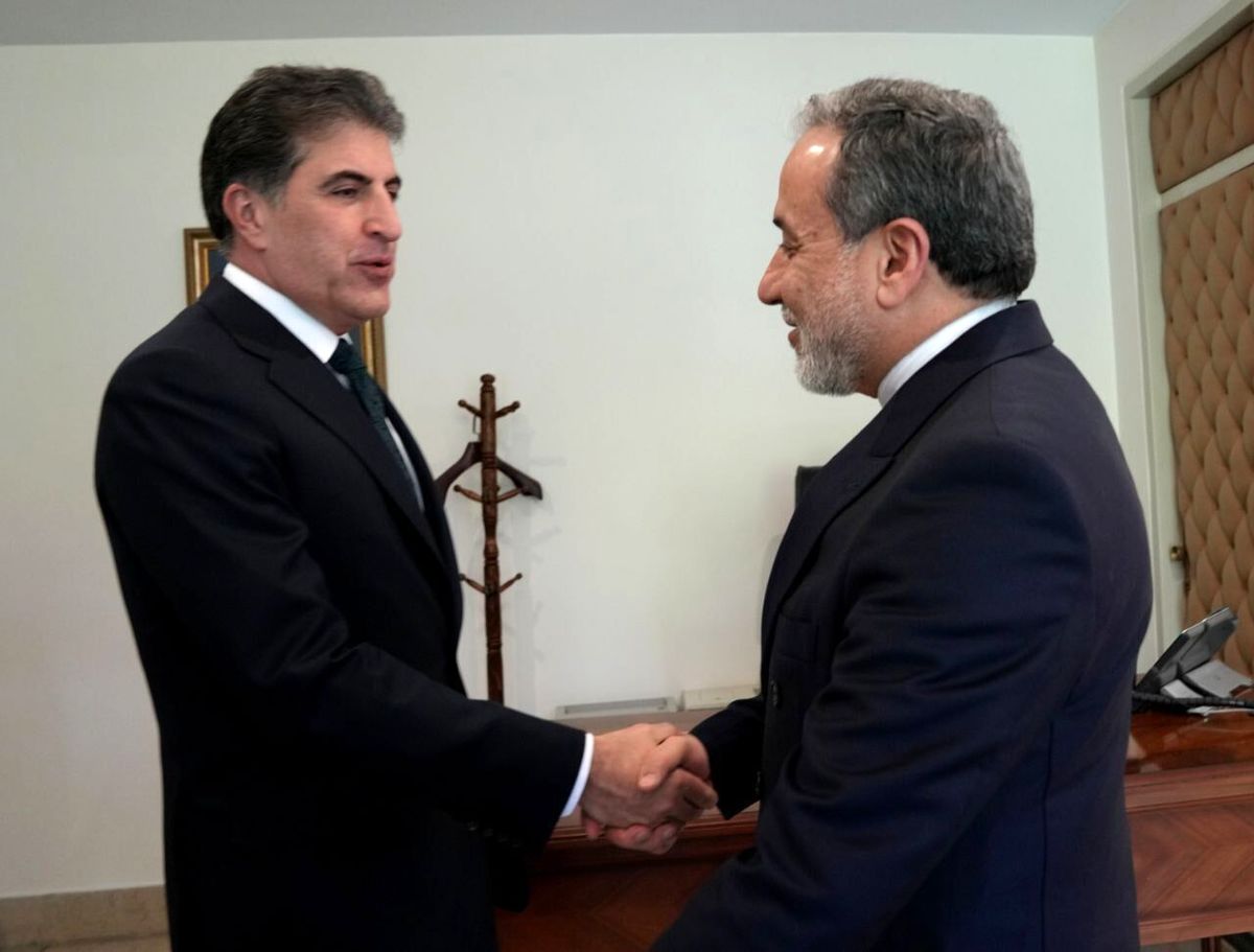 مواضع اقلیم کردستان عراق در طول تجاوز نظامی رژیم صهیونیستی به ایران