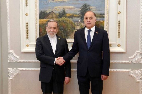 دیدار عراقچی با دبیر شورای امنیت بلاروس