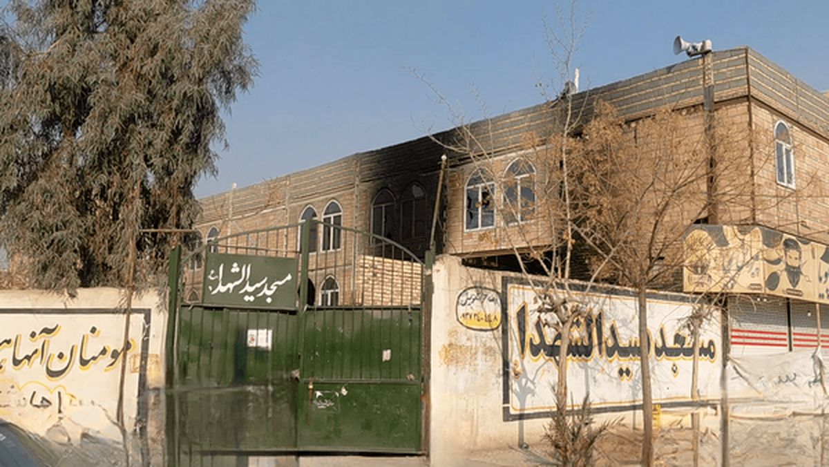 دادگاه افرادی که ۲ بسیجی را در مسجد آتش زدند +فیلم