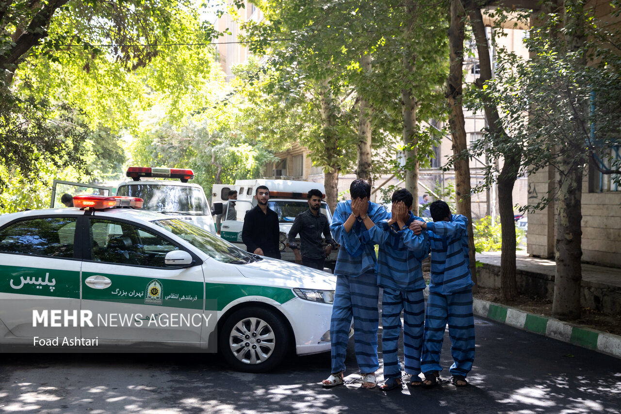 تصاویر: طرح دستگیری سارقان خشن