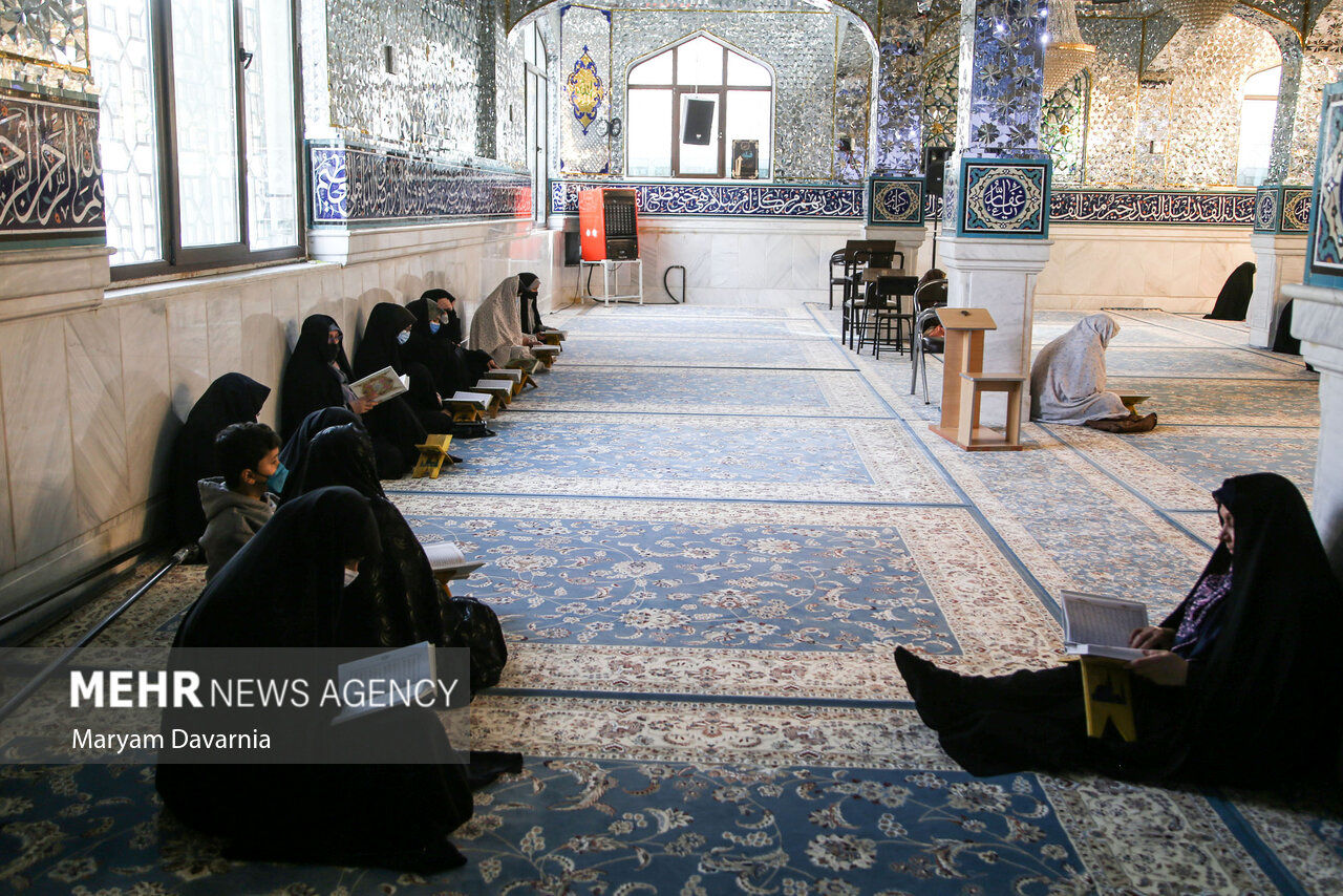 تصاویر: جزء‌خوانی قرآن کریم در ماه مبارک رمضان