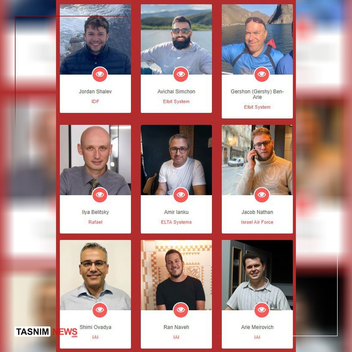 افشای اطلاعات ۱۰ صهیونیست در صنعت هوافضا