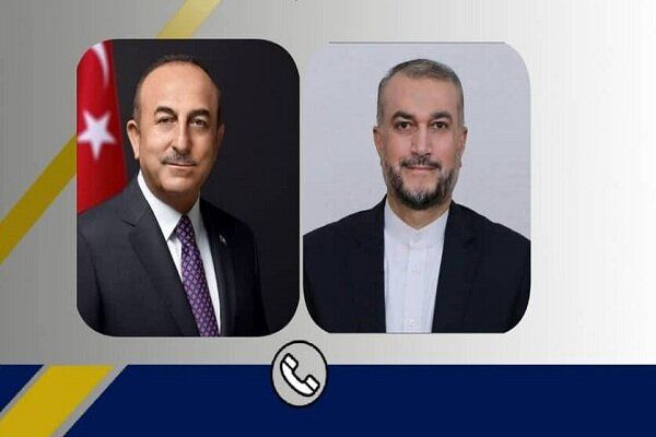 رایزنی تلفنی «چاووش اوغلو» با امیرعبداللهیان