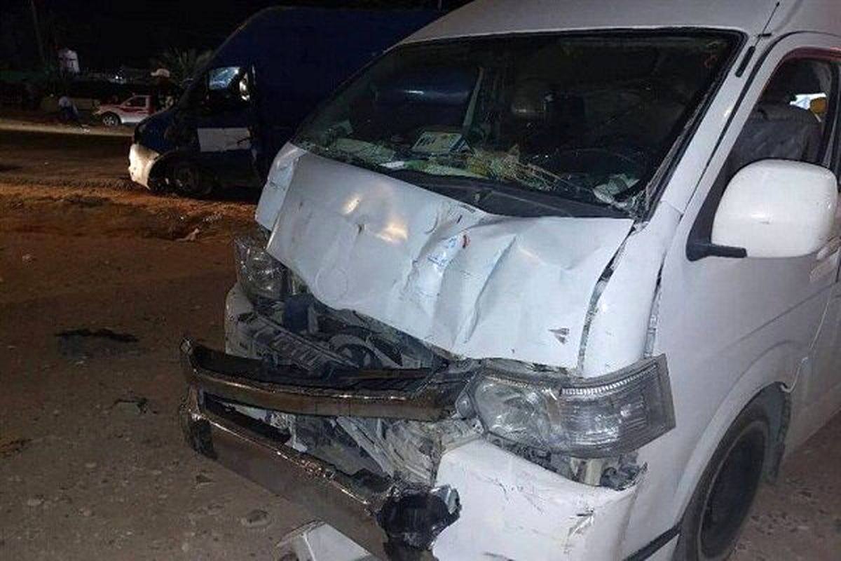 واژگونی ون حامل زائران ایرانی در عراق| ۵ زائر مصدوم شدند