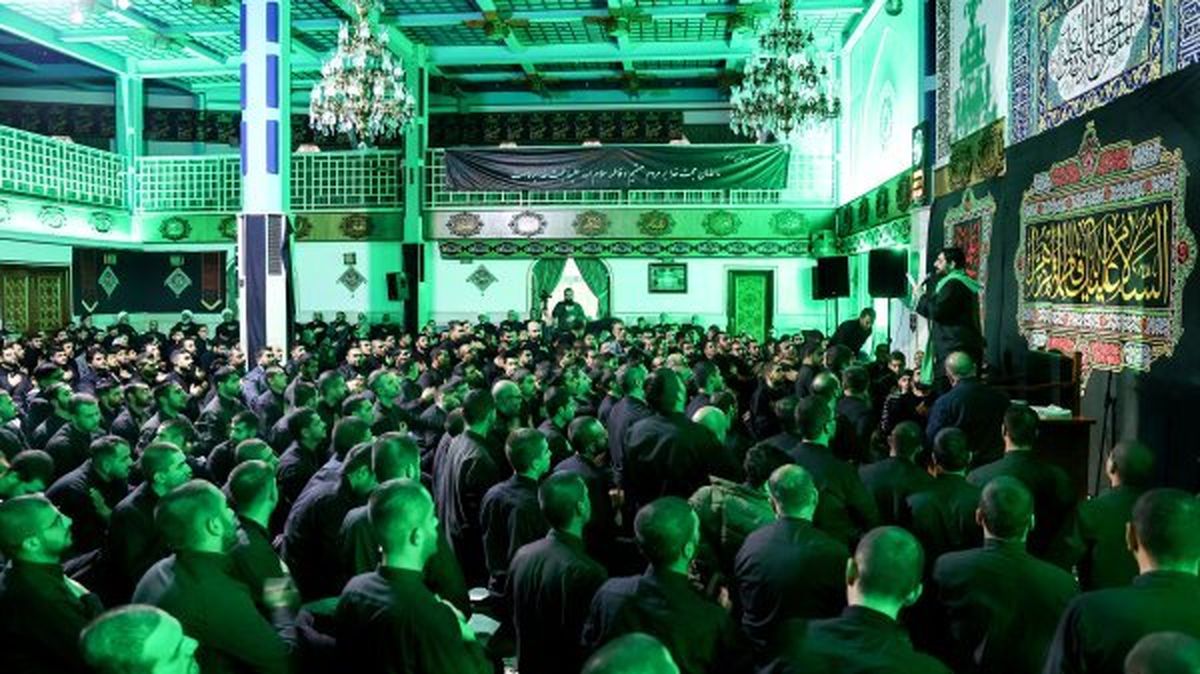 برگزاری مراسم عزاداری حضرت فاطمه زهرا (س) با حضور رئیسی