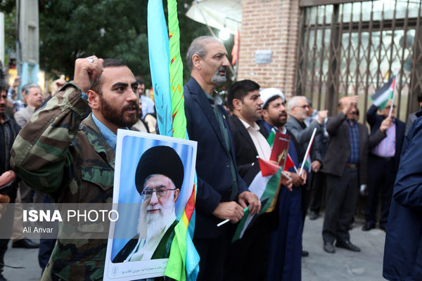 تصاویر: تجمع اعتراضی در محکومیت حمله آمریکا به تاسیسات هسته‌ای - اردبیل
