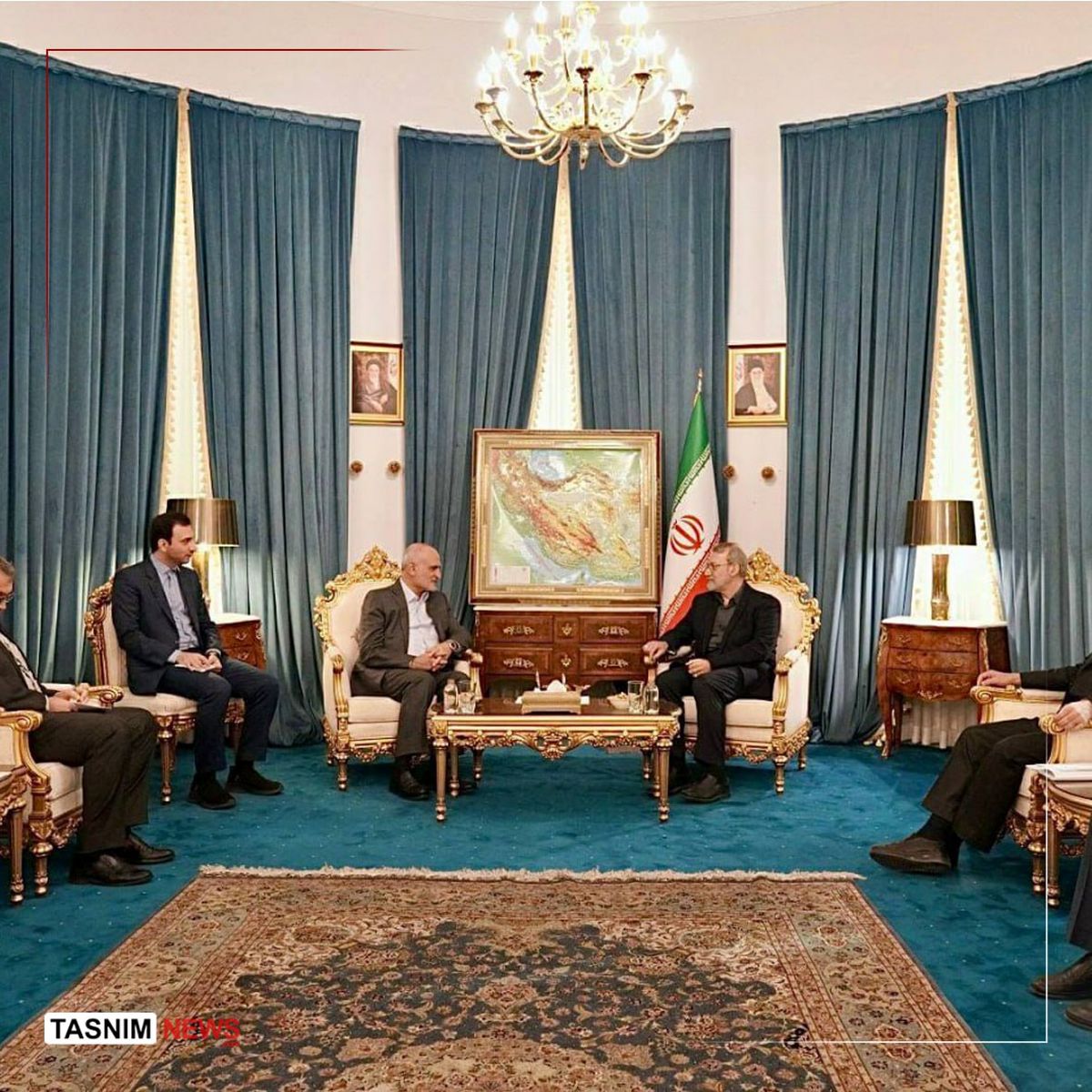 دیدار معاون سیاسی رئیس مجلس لبنان با «لاریجانی»