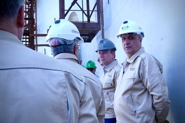 بازدید اسلامی از روند احداث واحدهای دوم و سوم نیروگاه اتمی بوشهر