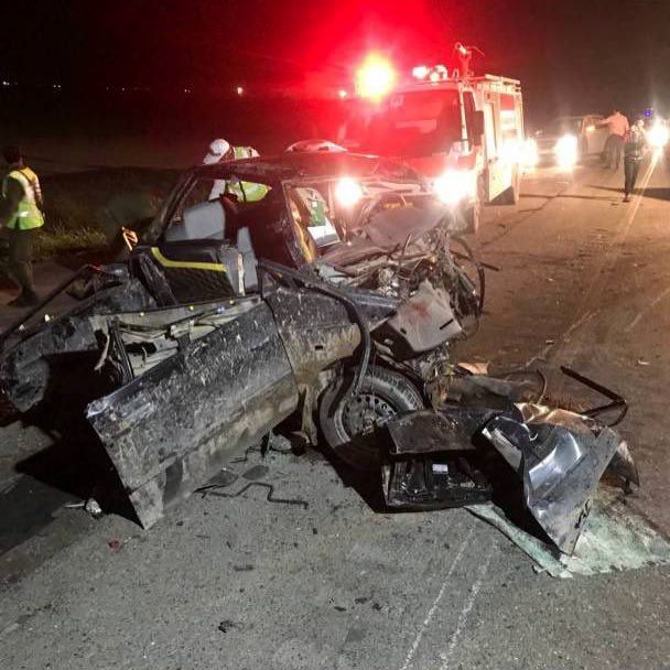 تصاویر وحشتناک/در تصادف دو پراید در خراسان رضوی، ۸ نفر کشته شدند!! 